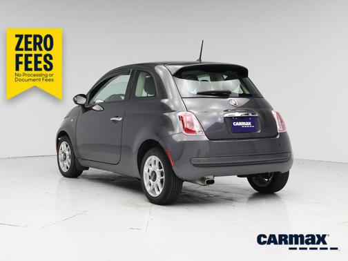 Gray 2015 FIAT 500 Pop