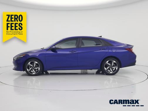 Blue 2023 Hyundai ELANTRA SEL