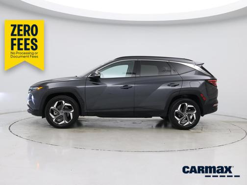 Gray 2023 Hyundai TUCSON Limited