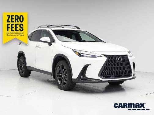 White 2025 Lexus NX 450h+ Luxury