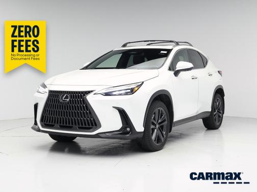 White 2025 Lexus NX 450h+ Luxury