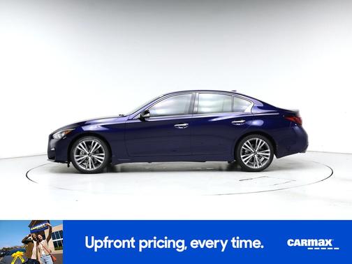 Blue 2023 INFINITI Q50 Sensory