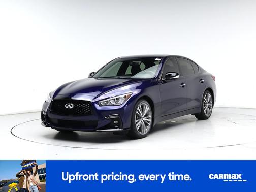 Blue 2023 INFINITI Q50 Sensory
