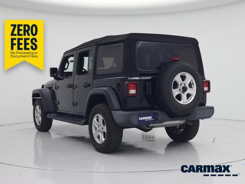 Black 2022 Jeep Wrangler Unlimited Sport S