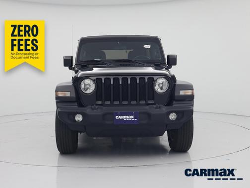 Black 2022 Jeep Wrangler Unlimited Sport S
