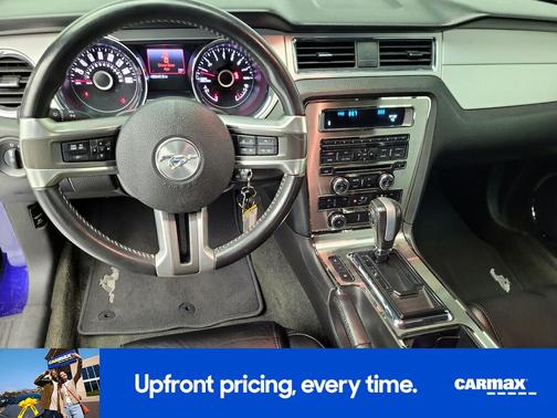 Blue 2014 Ford Mustang Premium