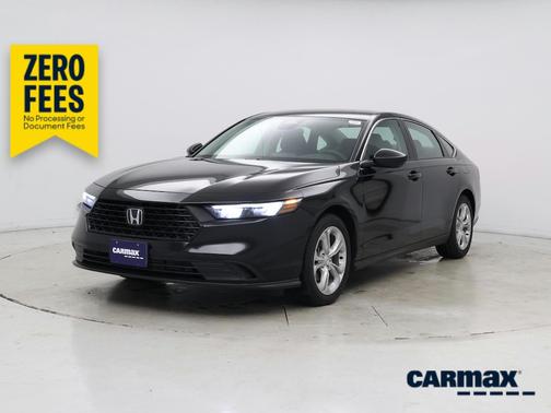 Black 2023 Honda Accord LX