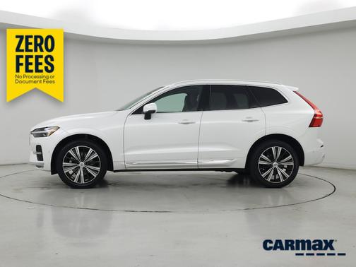 White 2023 Volvo XC60 B5 Plus Bright Theme