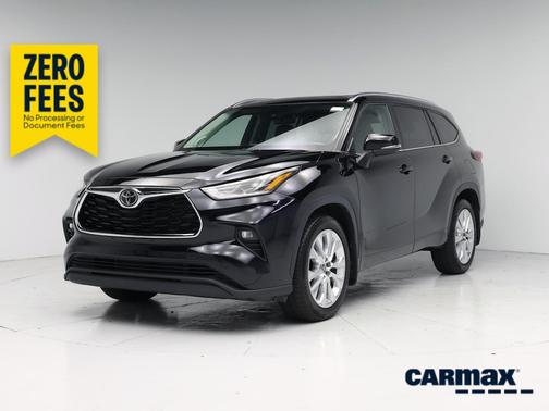 Black 2022 Toyota Highlander Limited