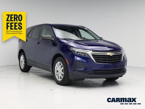 Blue 2022 Chevrolet Equinox LS
