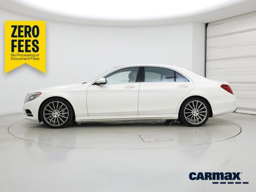 White 2015 Mercedes-Benz S-Class