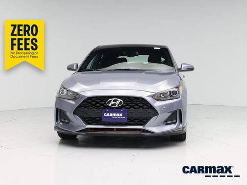 Blue 2019 Hyundai Veloster Turbo