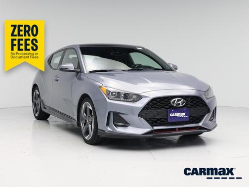 Blue 2019 Hyundai Veloster Turbo