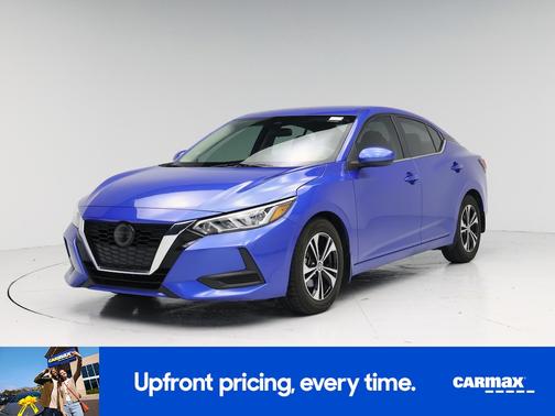 Blue 2022 Nissan Sentra SV