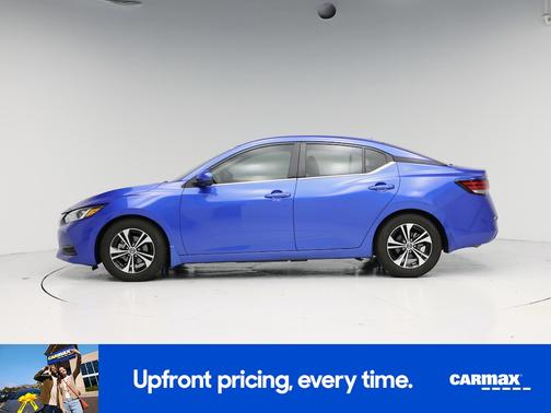 Blue 2022 Nissan Sentra SV