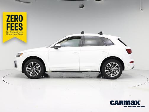 White 2023 Audi Q5 S-Line Premium Plus
