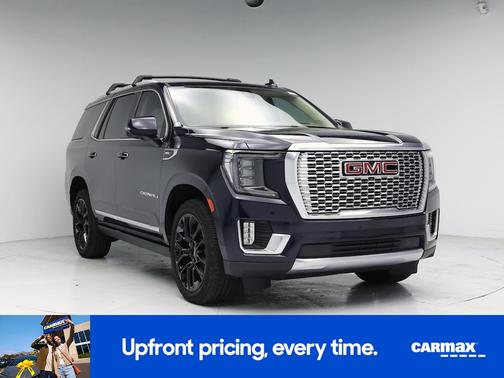 Blue 2022 GMC Yukon Denali