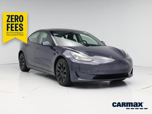 Gray 2023 Tesla Model 3