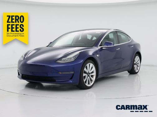 Blue 2019 Tesla Model 3 Standard Range Plus