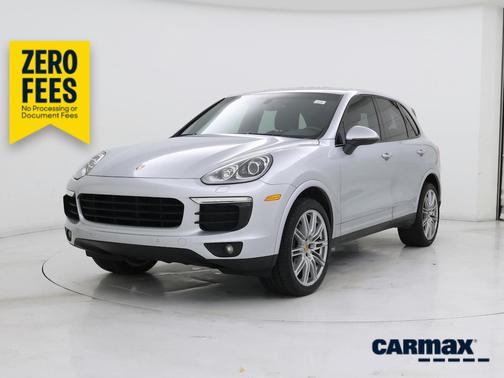 Silver 2018 Porsche Cayenne Platinum