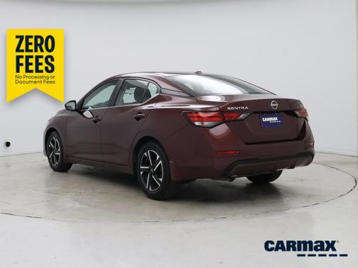 Burgundy 2024 Nissan Sentra SV