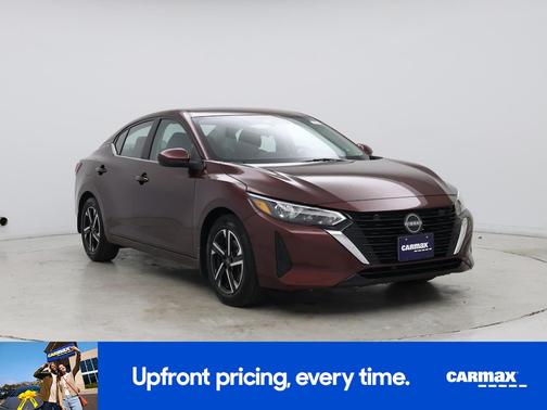 Burgundy 2024 Nissan Sentra SV