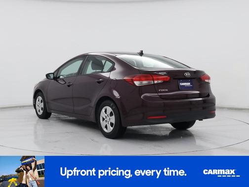 Burgundy 2018 Kia Forte LX