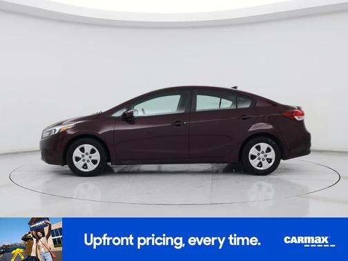 Burgundy 2018 Kia Forte LX