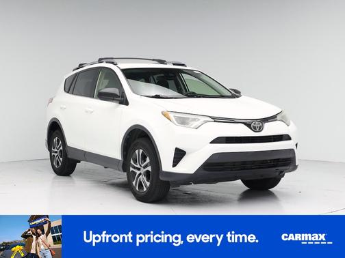 White 2017 Toyota RAV4 LE