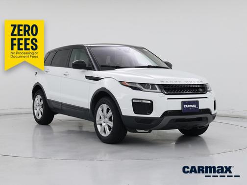 White 2017 Land Rover Range Rover Evoque SE