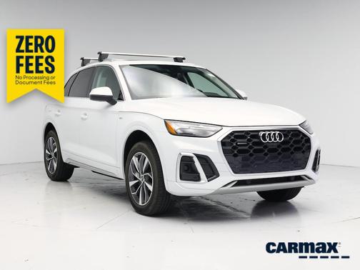 White 2023 Audi Q5 S-Line Premium Plus
