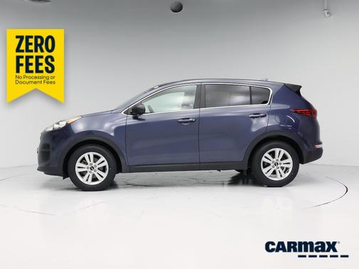 Blue 2017 Kia Sportage LX