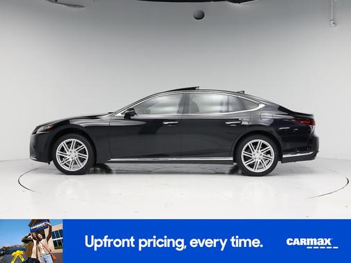 Black 2018 Lexus LS 500