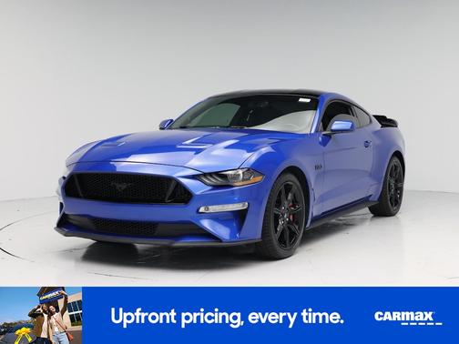 Blue 2020 Ford Mustang GT