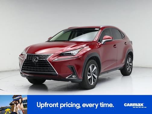 Red 2019 Lexus NX 300