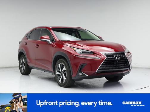 Red 2019 Lexus NX 300