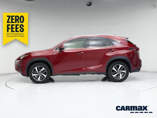 Red 2019 Lexus NX 300