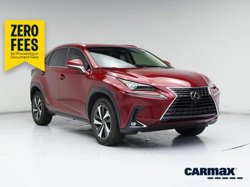 Red 2019 Lexus NX 300