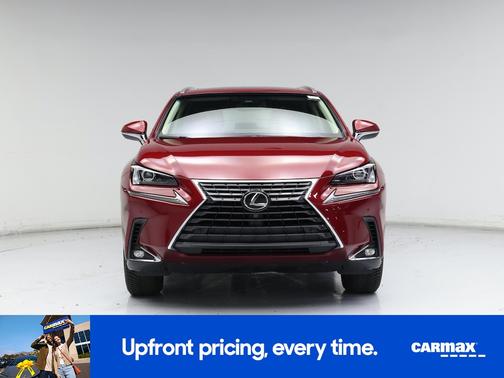 Red 2019 Lexus NX 300