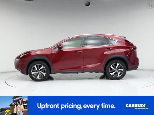 Red 2019 Lexus NX 300