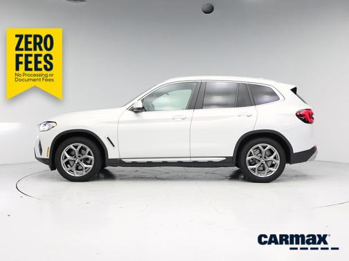 White 2023 BMW X3 XDrive30i