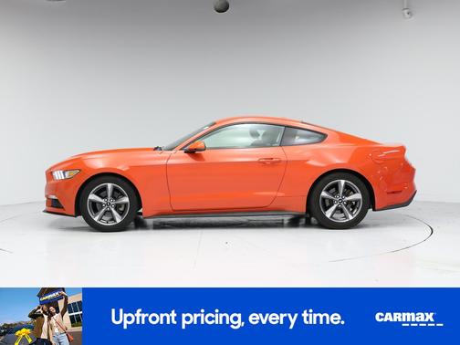Orange 2015 Ford Mustang Ecoboost Premium