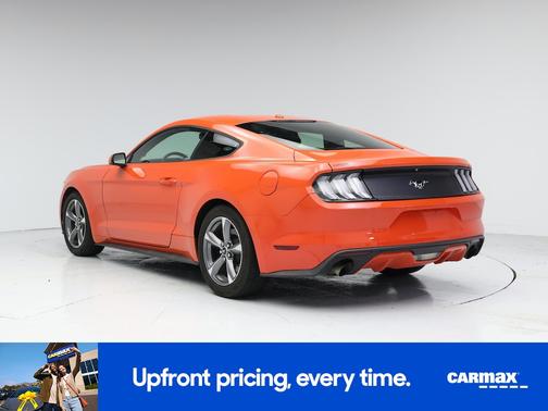 Orange 2015 Ford Mustang Ecoboost Premium