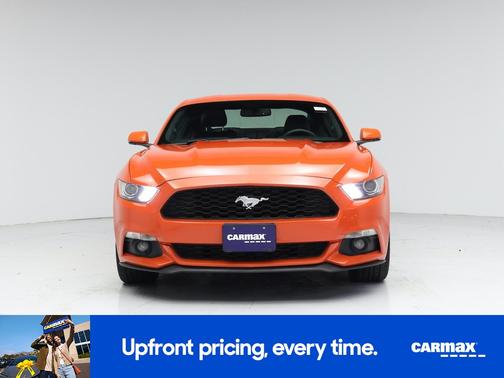 Orange 2015 Ford Mustang Ecoboost Premium