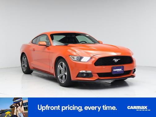 Orange 2015 Ford Mustang Ecoboost Premium