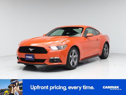 Orange 2015 Ford Mustang Ecoboost Premium