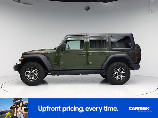 Green 2022 Jeep Wrangler Unlimited Rubicon