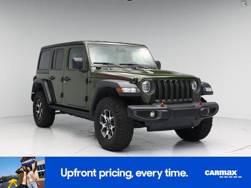 Green 2022 Jeep Wrangler Unlimited Rubicon