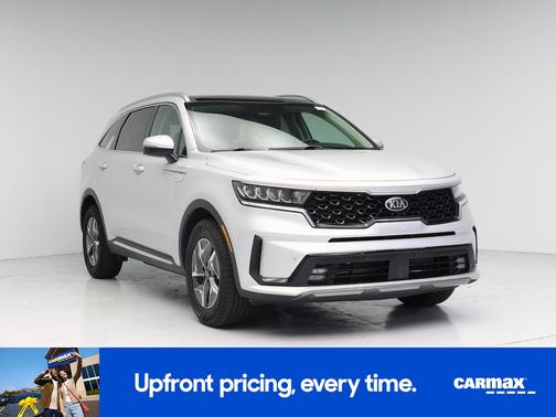 Silver 2021 Kia Sorento Hybrid EX