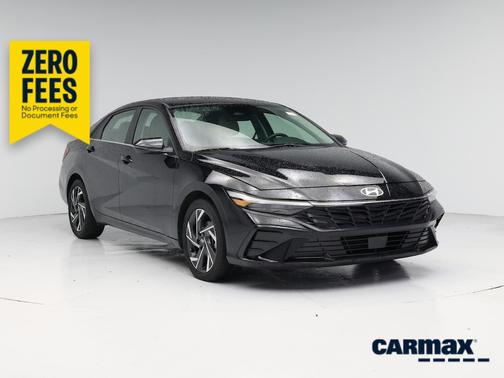 Black 2025 Hyundai ELANTRA Limited